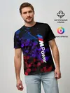 Мужская базовая футболка / MPower BMW | Осколки стекла