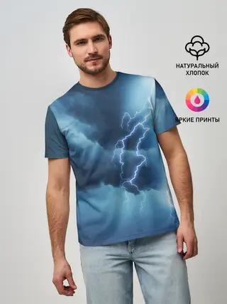 Мужская базовая футболка / STORM