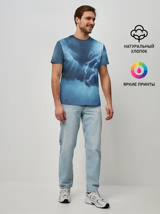 Мужская базовая футболка / STORM