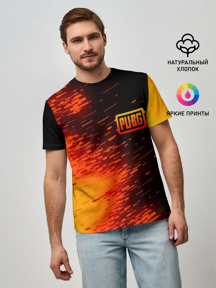Мужская базовая футболка / PUBG