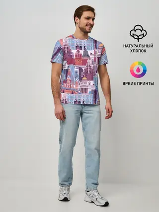 Мужская базовая футболка / Москва