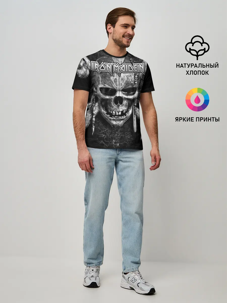 Мужская базовая футболка / IRON MAIDEN | АЙРОН МАЙДЕН