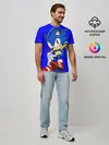 Мужская базовая футболка / SONIC