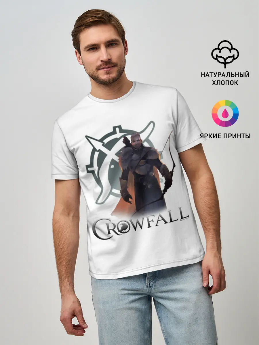 Мужская базовая футболка / Crowfall | Ranger