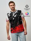 Мужская базовая футболка / БРЫЗГИ КРАСОК