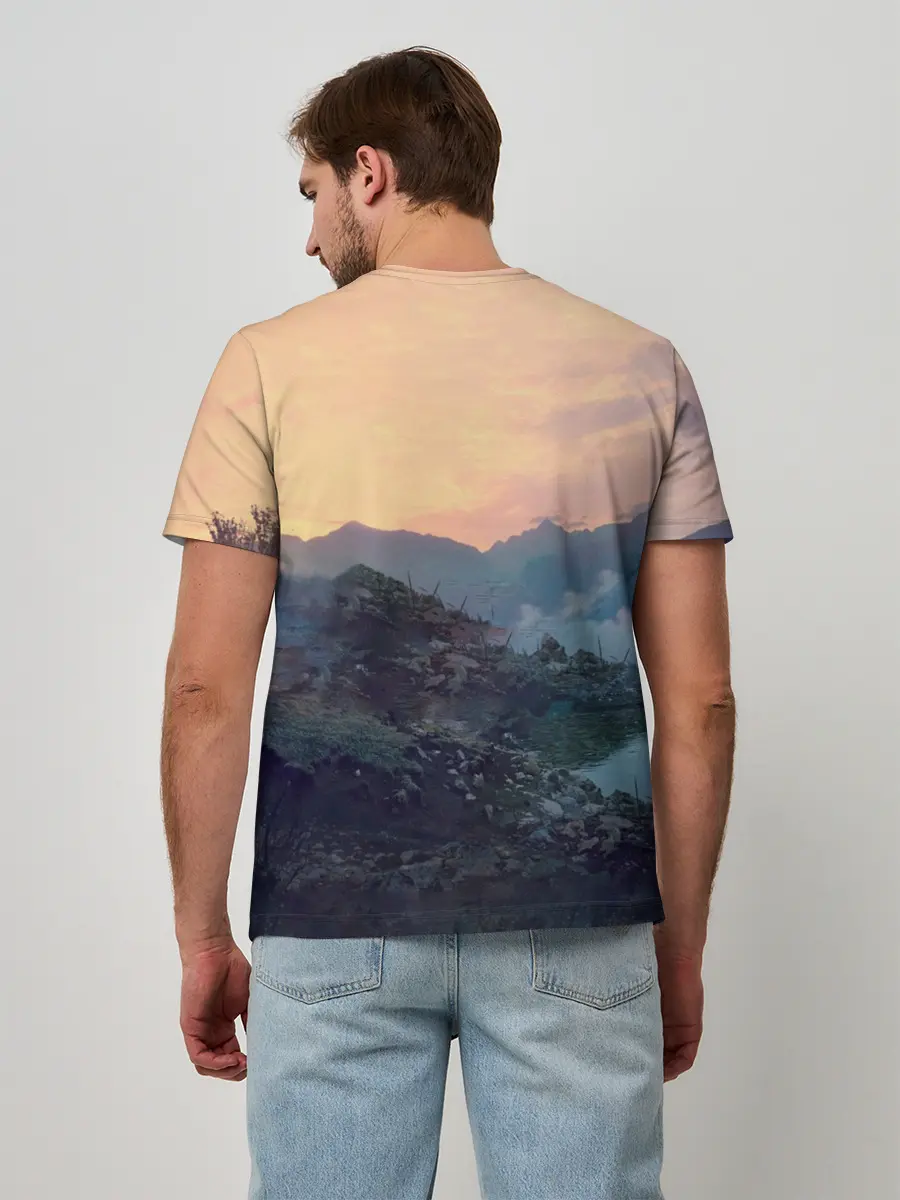 Мужская базовая футболка / Танки