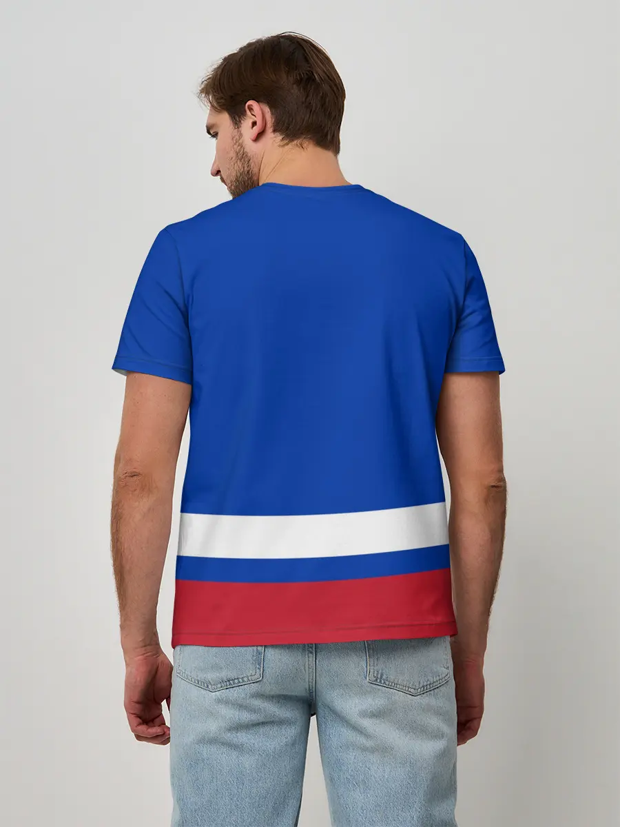 Мужская базовая футболка / Нью-Йорк Рейнджерс НХЛ