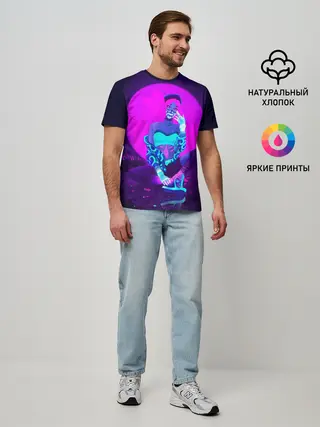 Мужская базовая футболка / Akali. KDA