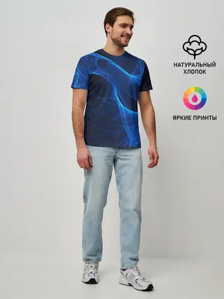 Мужская базовая футболка / ДЫМ /SMOKE