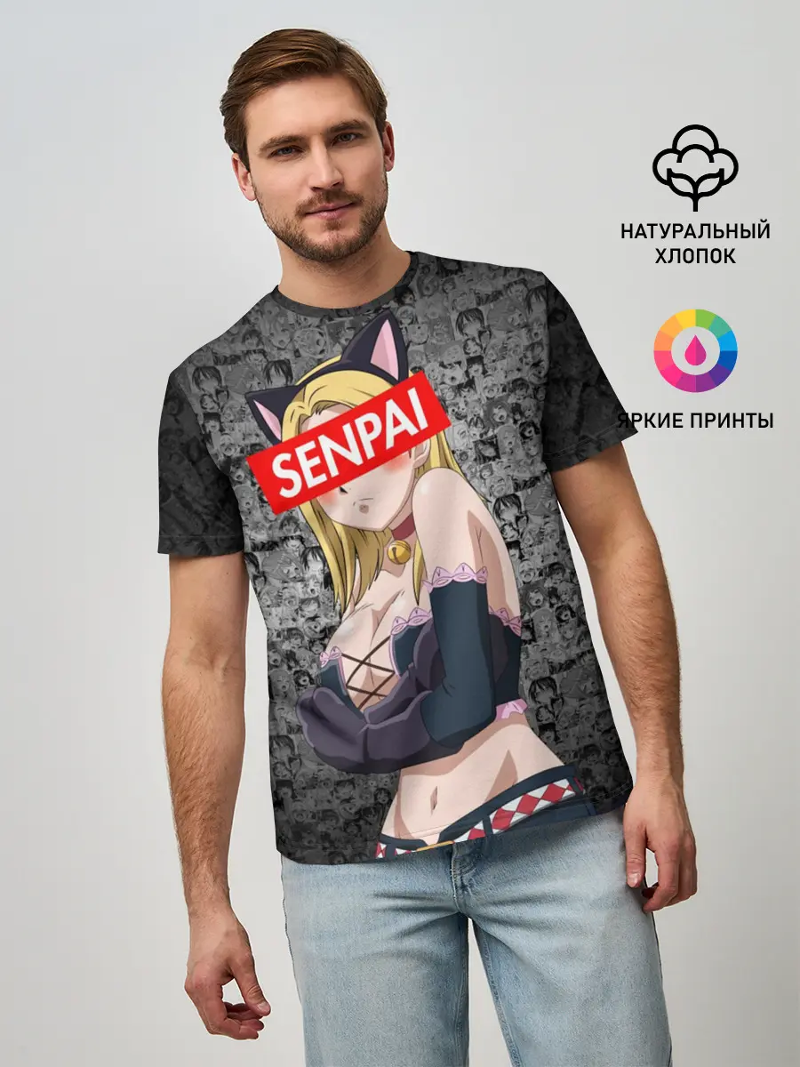 Мужская базовая футболка / Anime