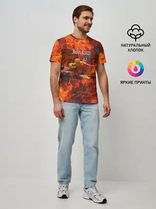 Мужская базовая футболка / Judas Priest