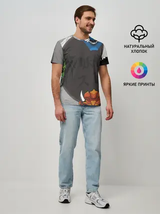 Мужская базовая футболка / Маски Они