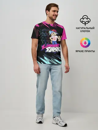 Мужская базовая футболка / Friday Night Funkin