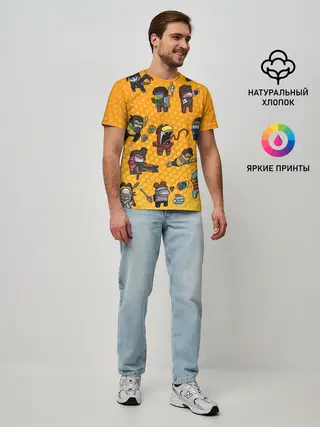 Мужская базовая футболка / Among Us