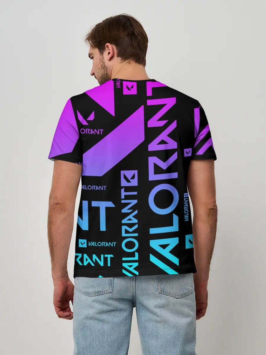 Мужская базовая футболка / Valorant