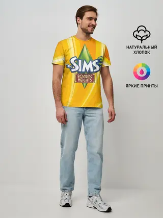 Мужская базовая футболка / The Sims