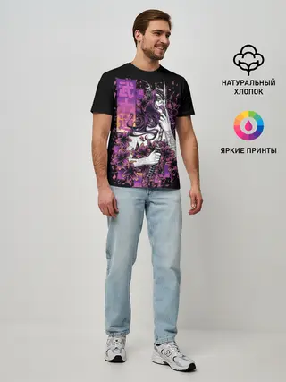 Мужская базовая футболка / Катана