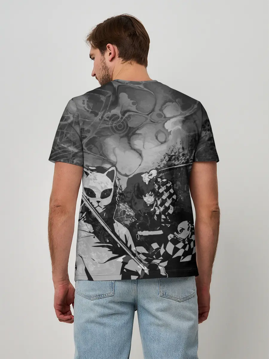 Мужская базовая футболка / The demons must die