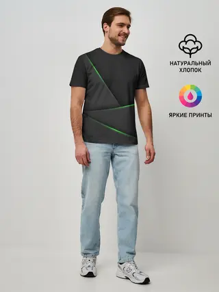 Мужская базовая футболка / КАРМАН