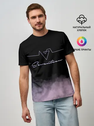 Мужская базовая футболка / SEVENTEEN