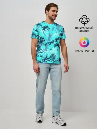 Мужская базовая футболка / GTA VICE CITY