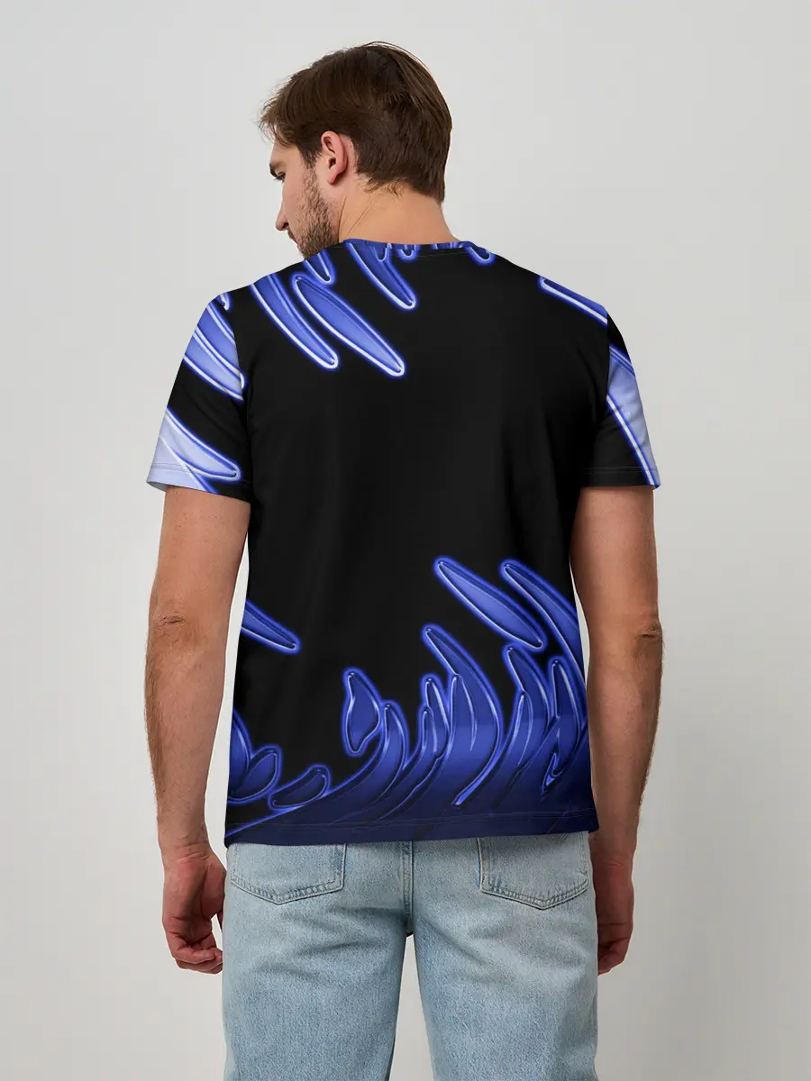 Мужская базовая футболка / Subaru