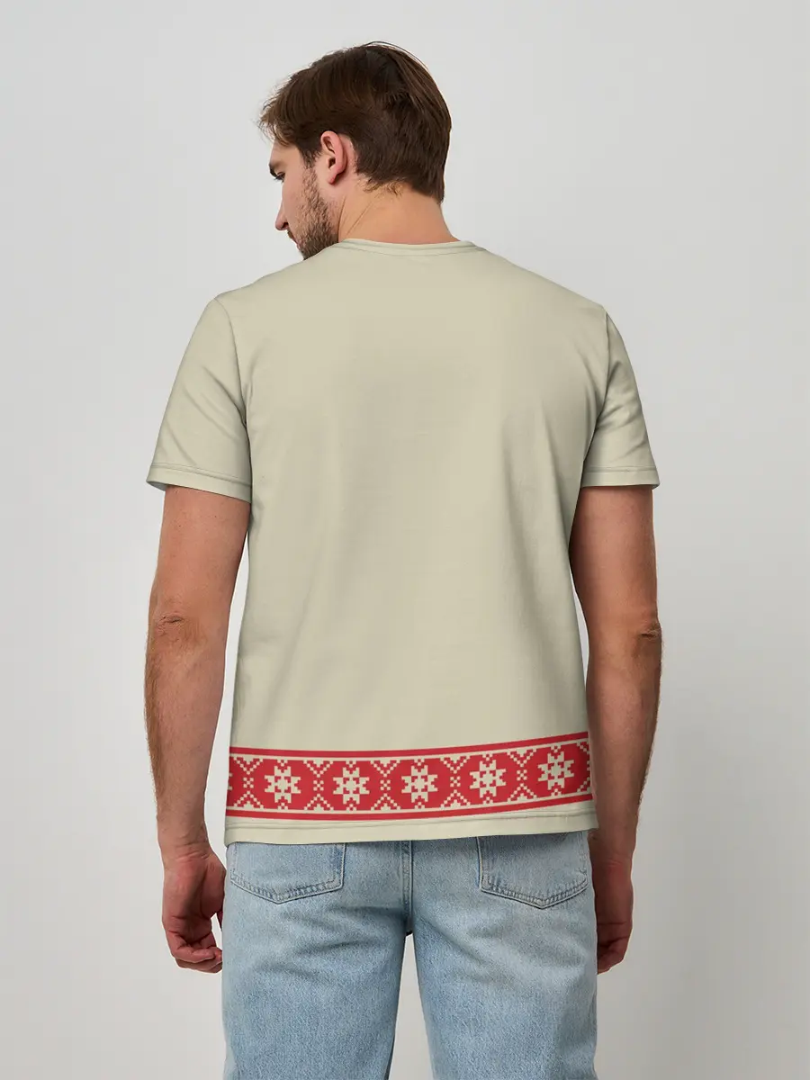 Мужская базовая футболка / Рубаха