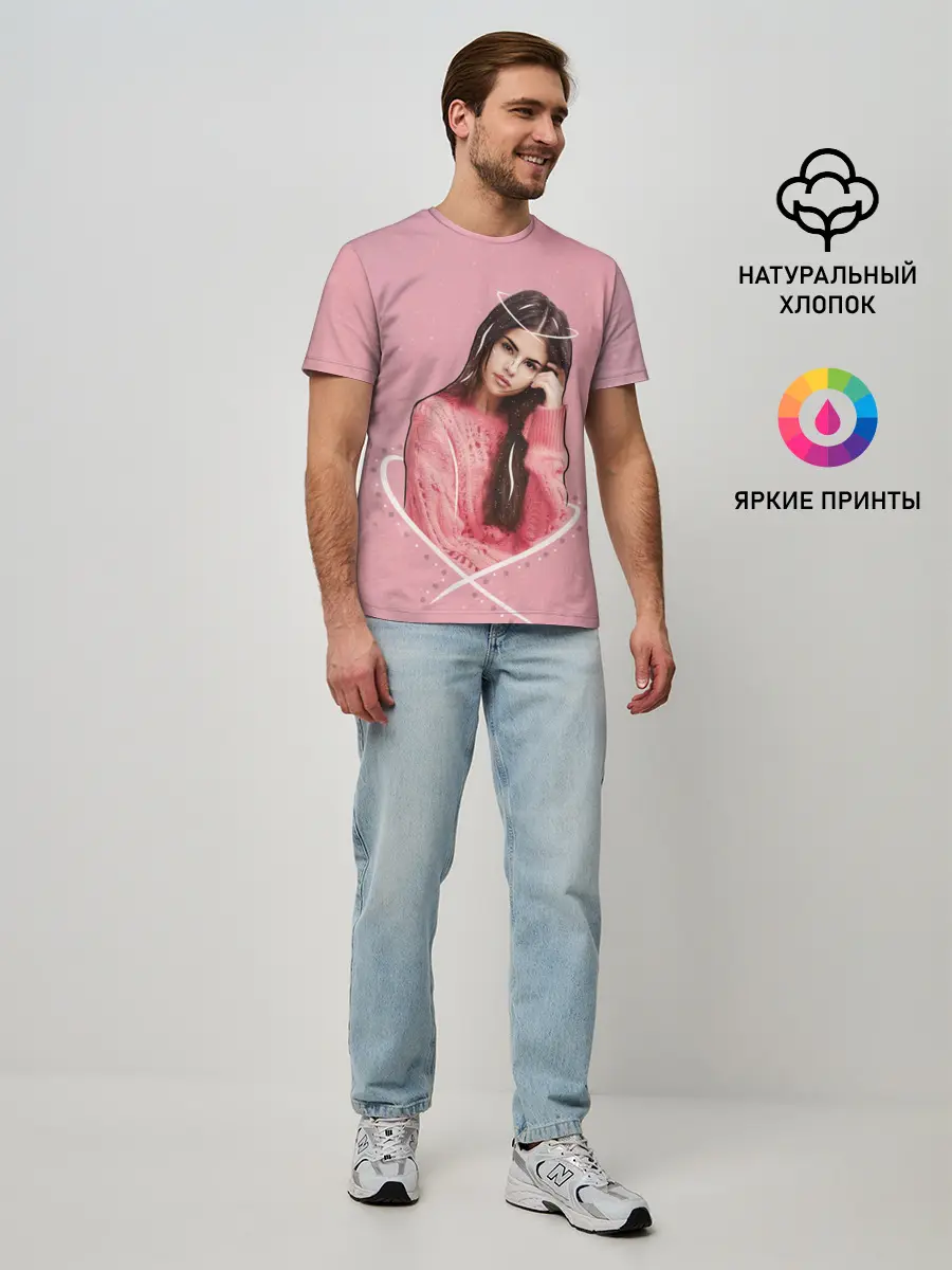 Мужская базовая футболка / Селена