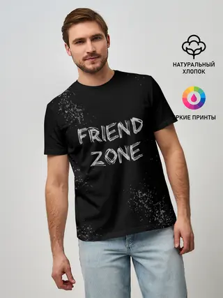 Мужская базовая футболка / FRIEND ZONE