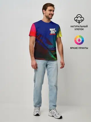 Мужская базовая футболка / GTA ONLINE / ГТА ОНЛАЙН