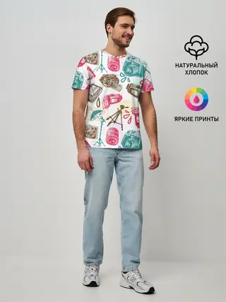 Мужская базовая футболка / Блогер