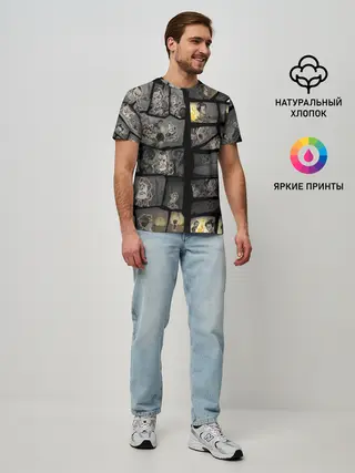 Мужская базовая футболка / Dont starve