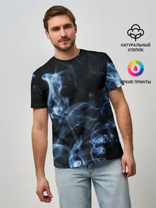 Мужская базовая футболка / ДЫМ