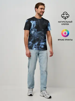 Мужская базовая футболка / ДЫМ