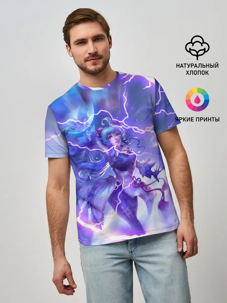 Мужская базовая футболка / Genshin Impact | Геншин Импакт