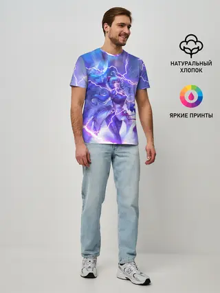 Мужская базовая футболка / Genshin Impact | Геншин Импакт