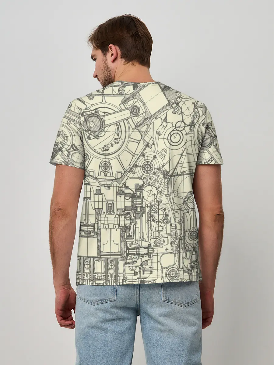 Мужская базовая футболка / Лучший инженер