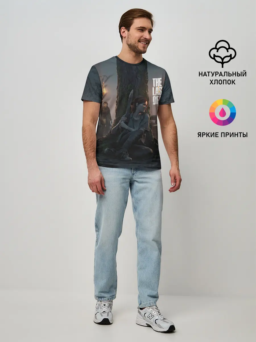 Мужская базовая футболка / Last of us 2
