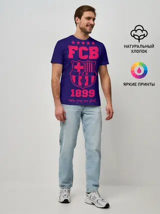 Мужская базовая футболка / Барселона