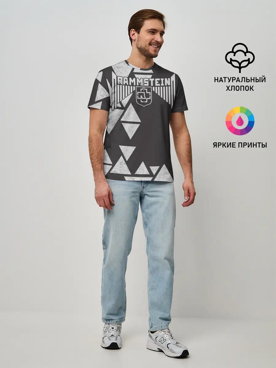 Мужская базовая футболка / Rammstein