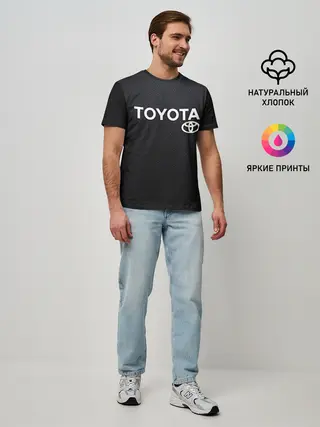 Мужская базовая футболка / TOYOTA