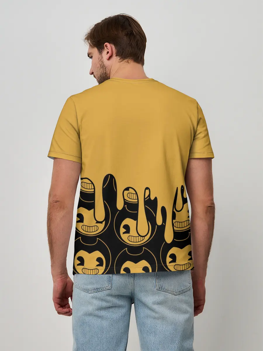 Мужская базовая футболка / Bendy And The Ink Machine