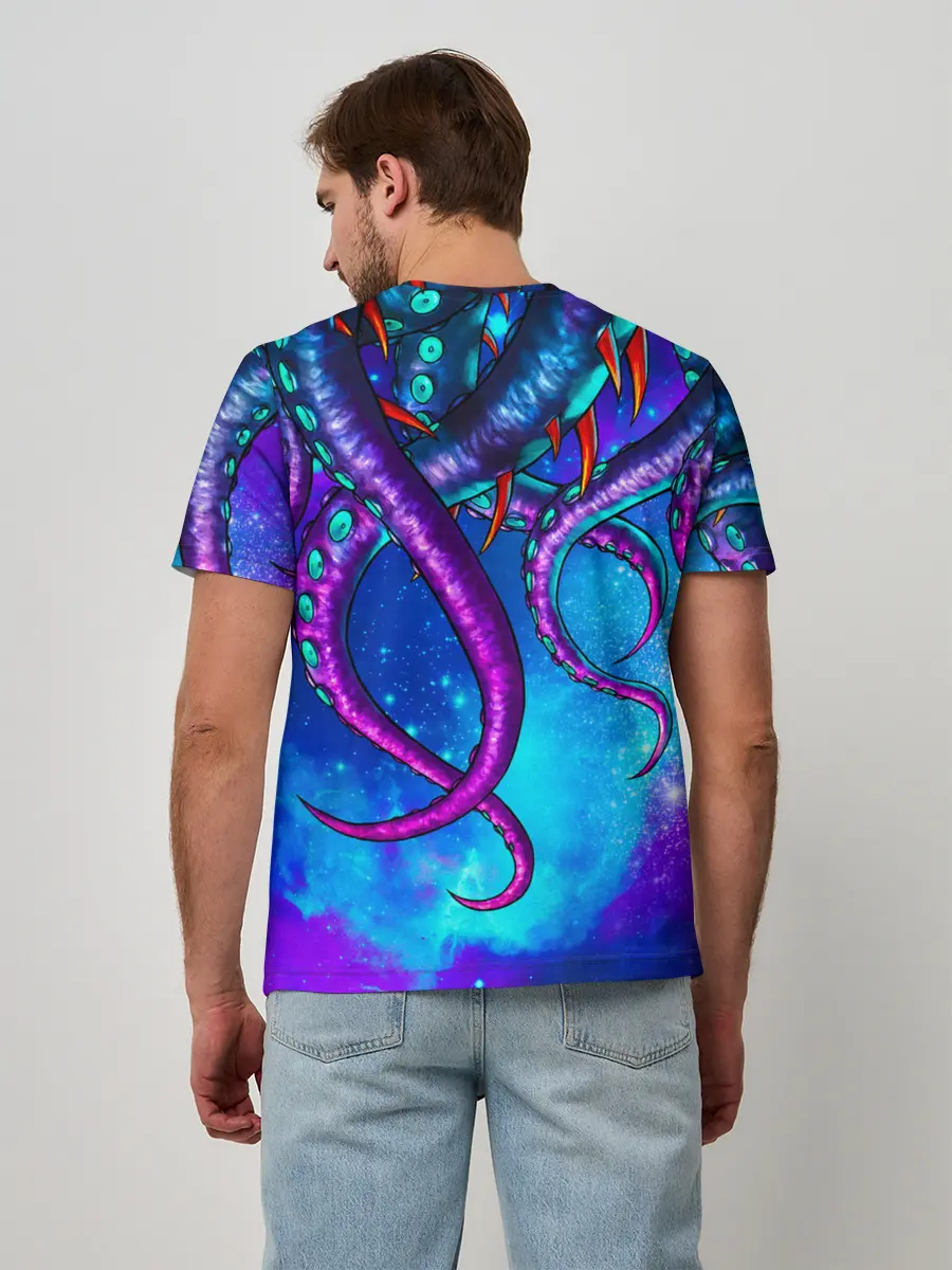 Мужская базовая футболка / Щупальца