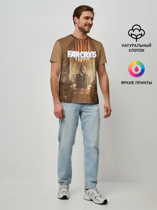 Мужская базовая футболка / Far Cry 5