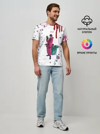 Мужская базовая футболка / SQUID GAME | ИГРА В КАЛЬМАРА