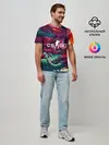 Мужская базовая футболка / CS GO hyper beast skin