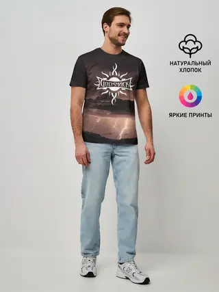 Мужская базовая футболка / GODSMACK | ГОДСМАК