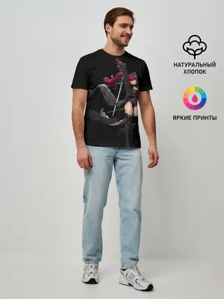 Мужская базовая футболка / Касуми