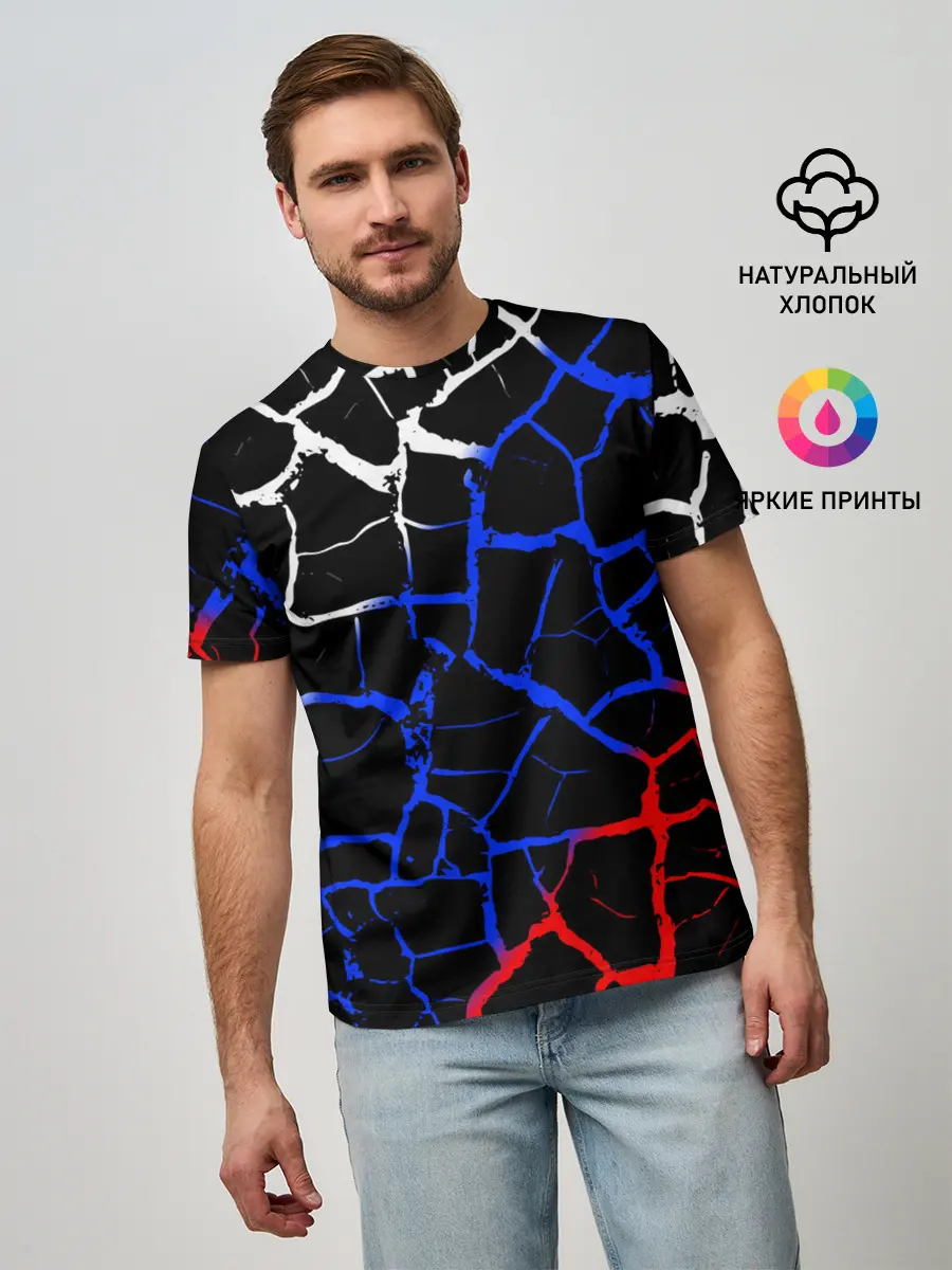 Мужская базовая футболка / Россия.