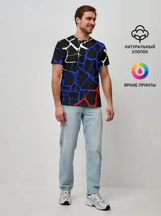 Мужская базовая футболка / Россия.